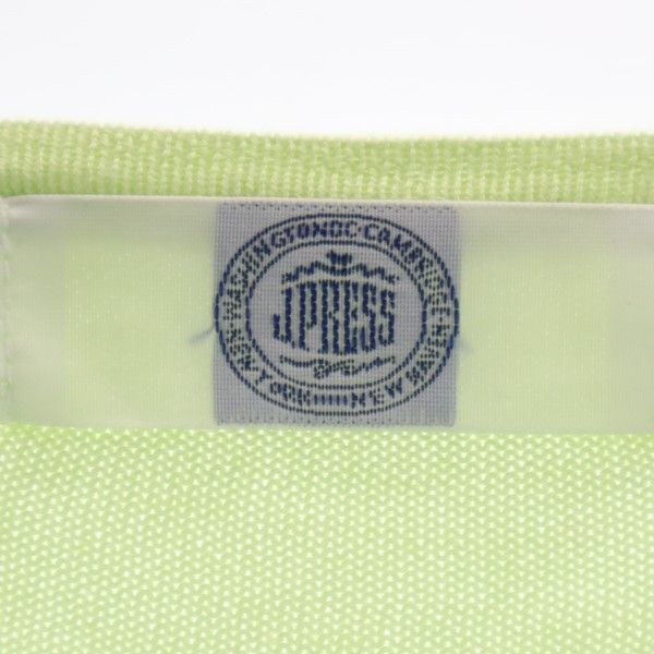 ジェイプレス 長袖 ニット カーディガン T15 グリーン J.PRESS レディース