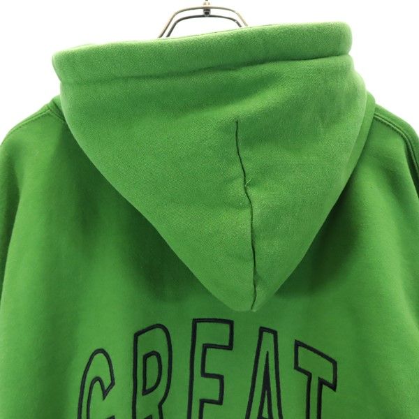 アンダースンベル 長袖 スウェットパーカー M グリーン ANDERSSON BELL 裏起毛 メンズ