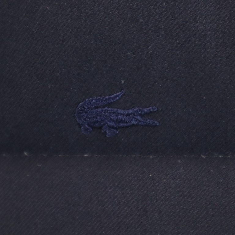 LACOSTE ラコステ リバーシブル ウールブレンド ダウンベスト 36 ネイビー メンズ