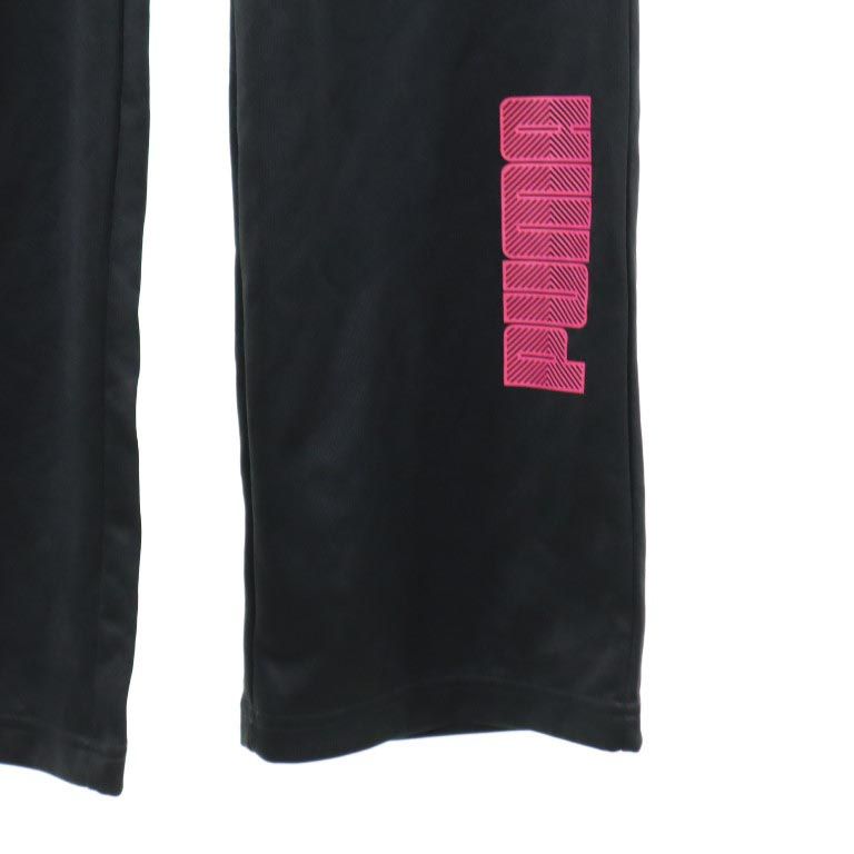 PUMA プーマ ジャージジャケット 上下 セットアップ 上 M / 下 S ブラック系 レディース