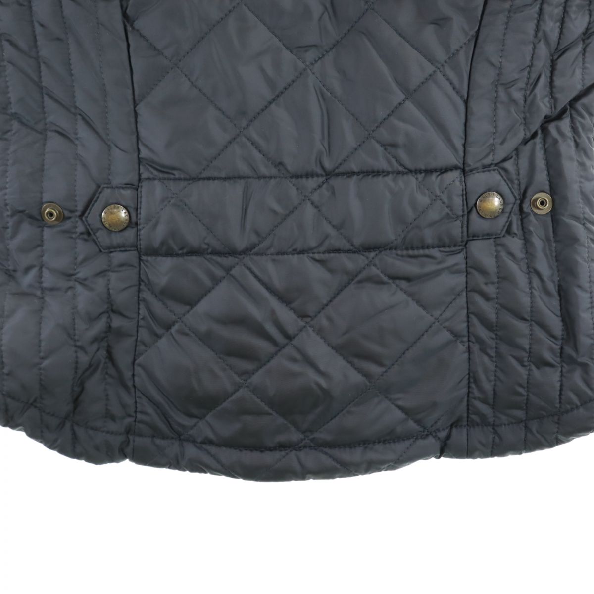 未使用 RALPH LAUREN ラルフローレン キルティング ベスト 7 ブラック レディース