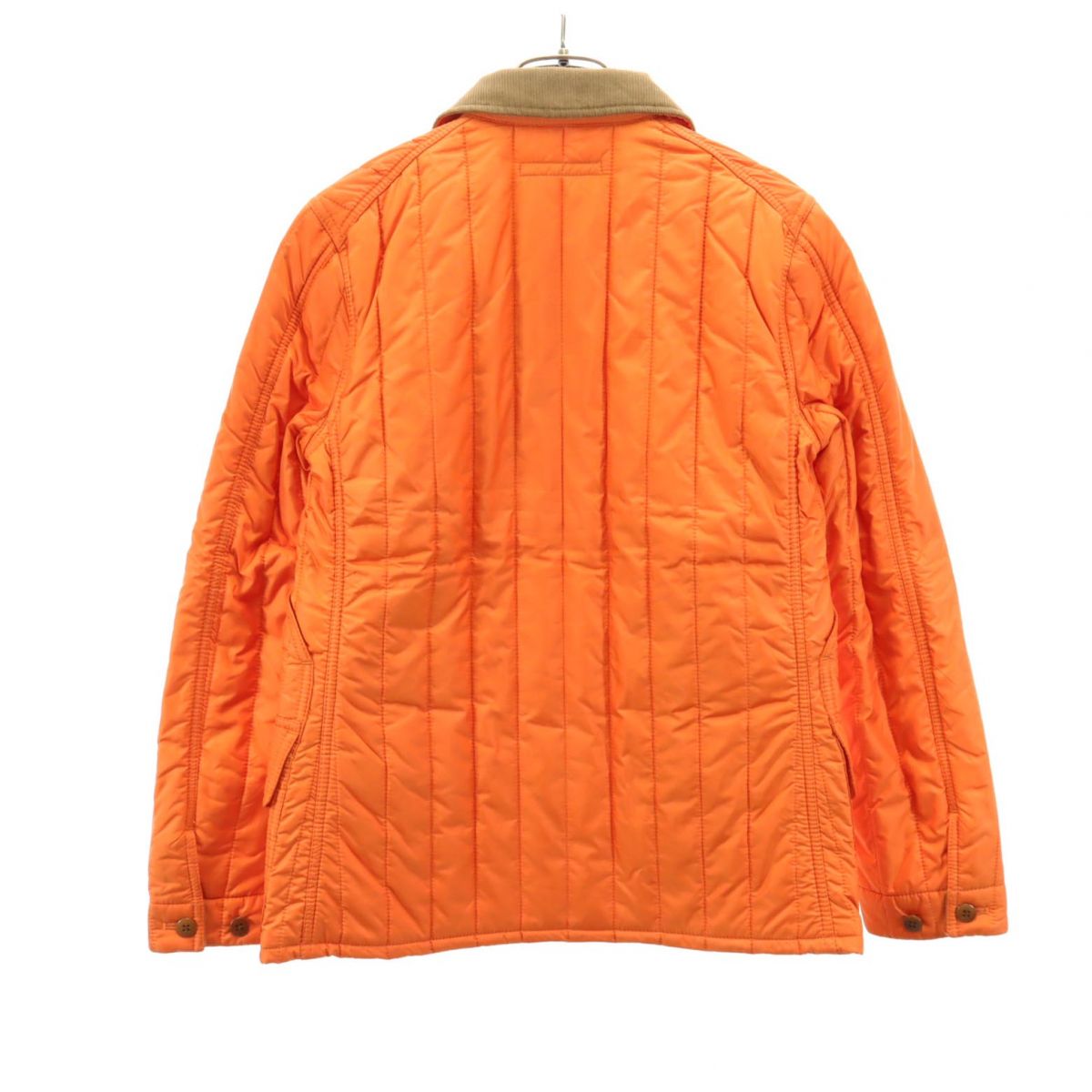 未使用 RALPH LAUREN ラルフローレン キルティングジャケット 7 オレンジ タグ付き レディース