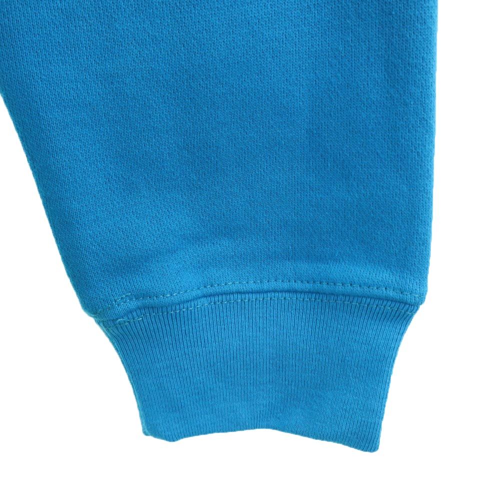 未使用 THIRTEENJAPAN サーティンジャパン 和柄 長袖 スウェット ジップパーカー 42 ブルー系 メンズ