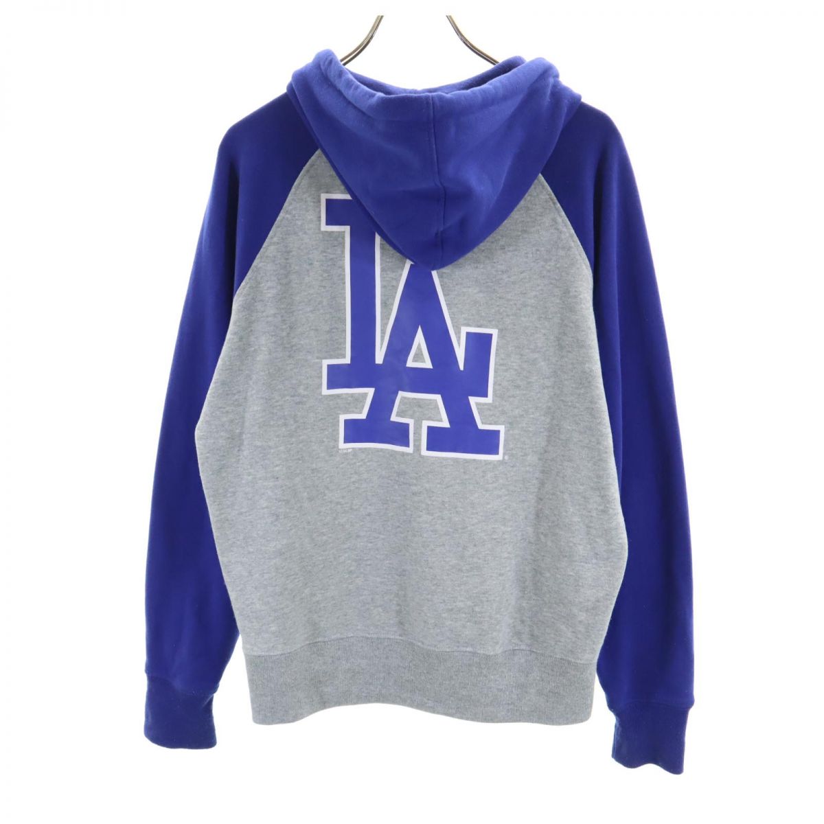 47 フォーティーセブン 長袖 フード パーカー XS グレー系 裏起毛 スウェット メンズ