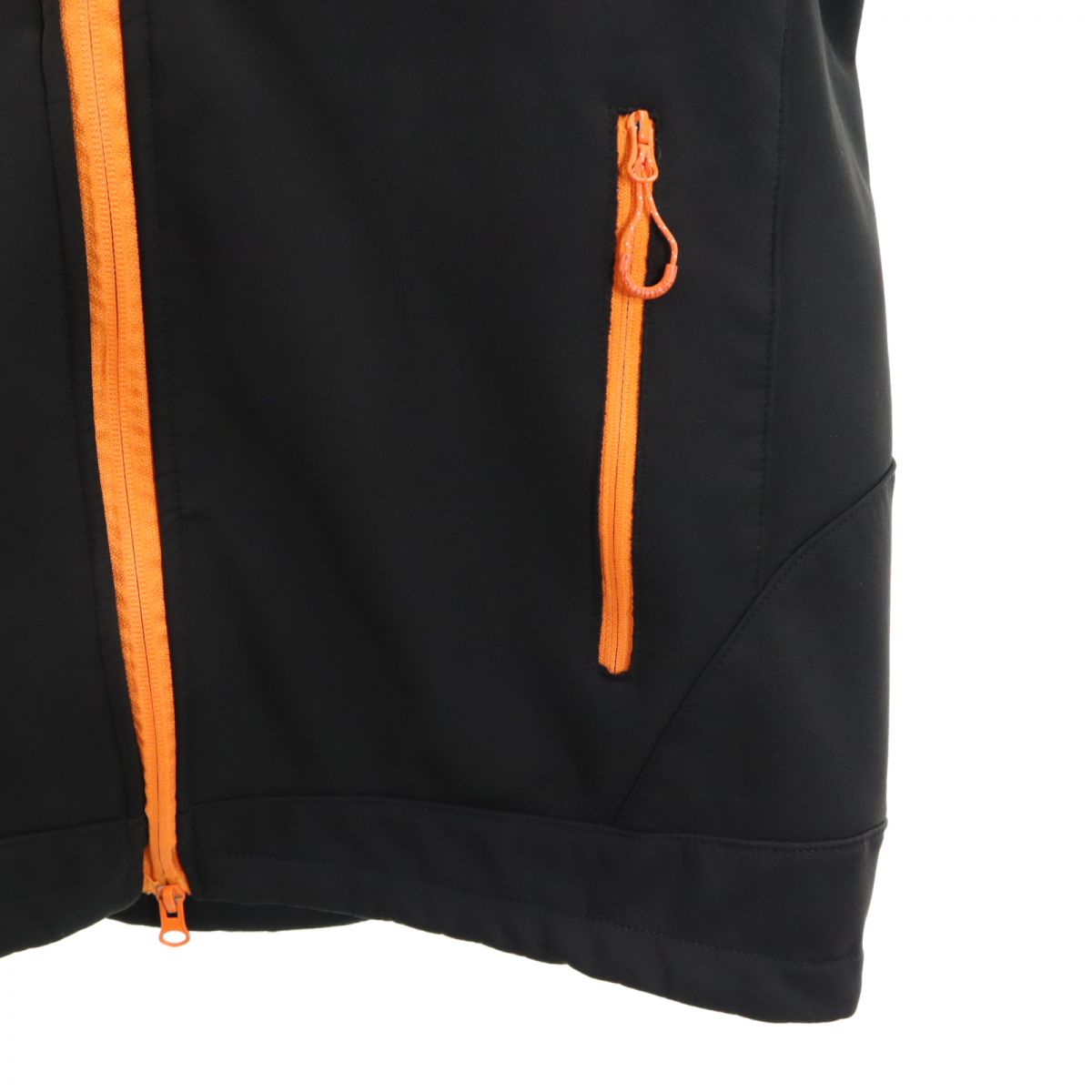 SALOMON サロモン 長袖 ジップパーカー M ブラック系 裏スリース メンズ