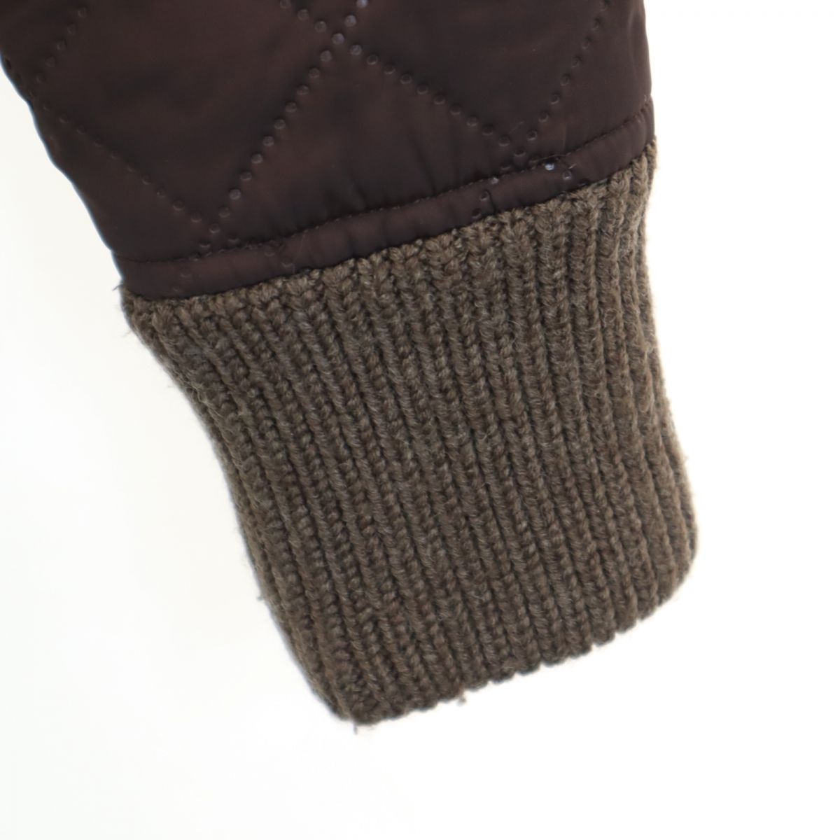 LACOSTE ラコステ 中綿ジャケット 38 ブラウン レディース