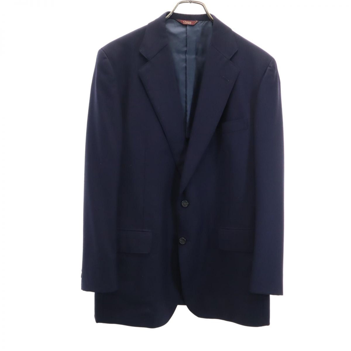 Chaps by Ralph Lauren チャップスバイラルフローレン 80s ウール スーツ 上下 セットアップ 上C-98/下82 ネイビー メンズ