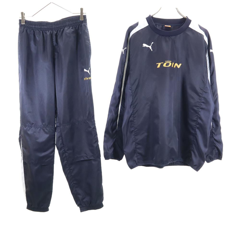 プーマ 桐蔭 トレーニング ウインドブレーカー 上下 セットアップ L ネイビー系 PUMA メンズ