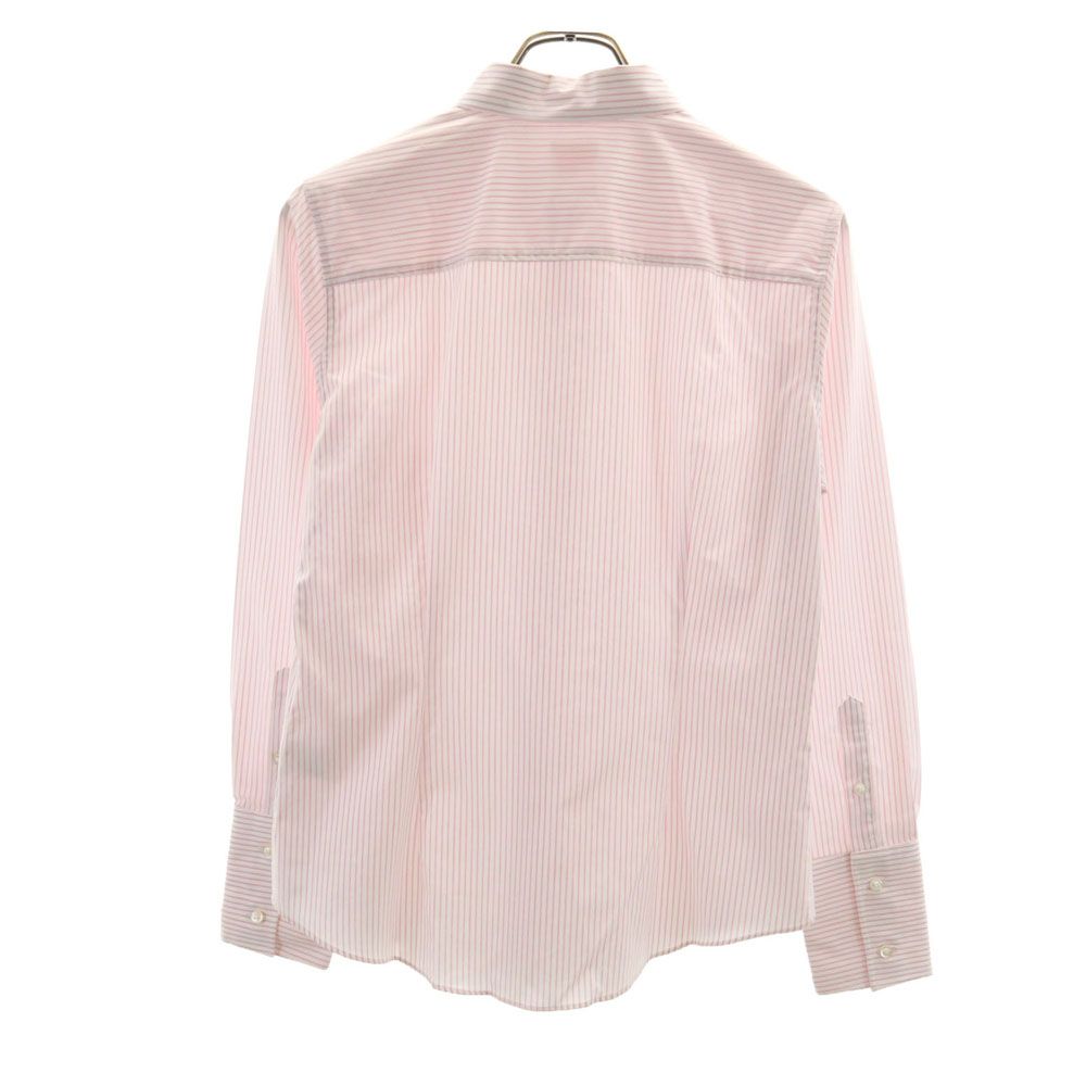 Brooks Brothers ブルックスブラザーズ ストライプ 長袖 ボタンダウンシャツ 6 ピンク系 レディース