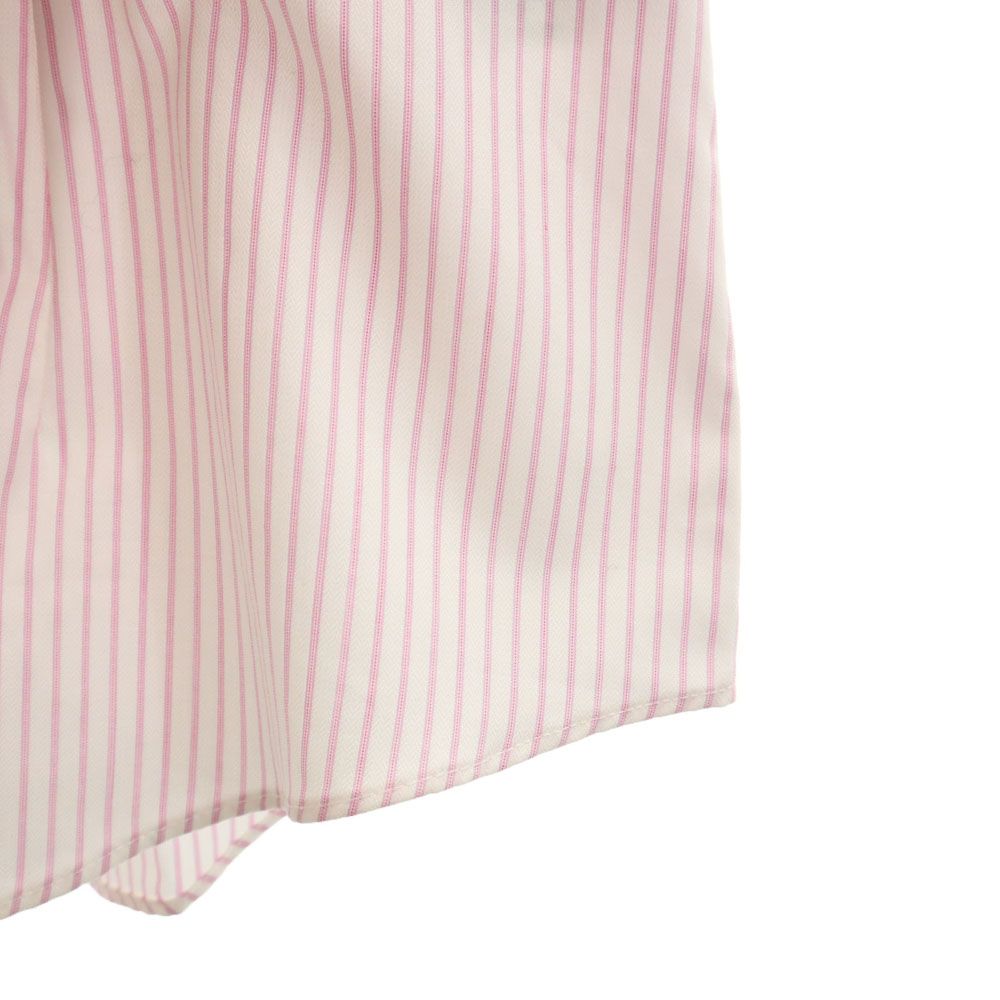 Brooks Brothers ブルックスブラザーズ ストライプ 長袖 ボタンダウンシャツ 6 ピンク系 レディース