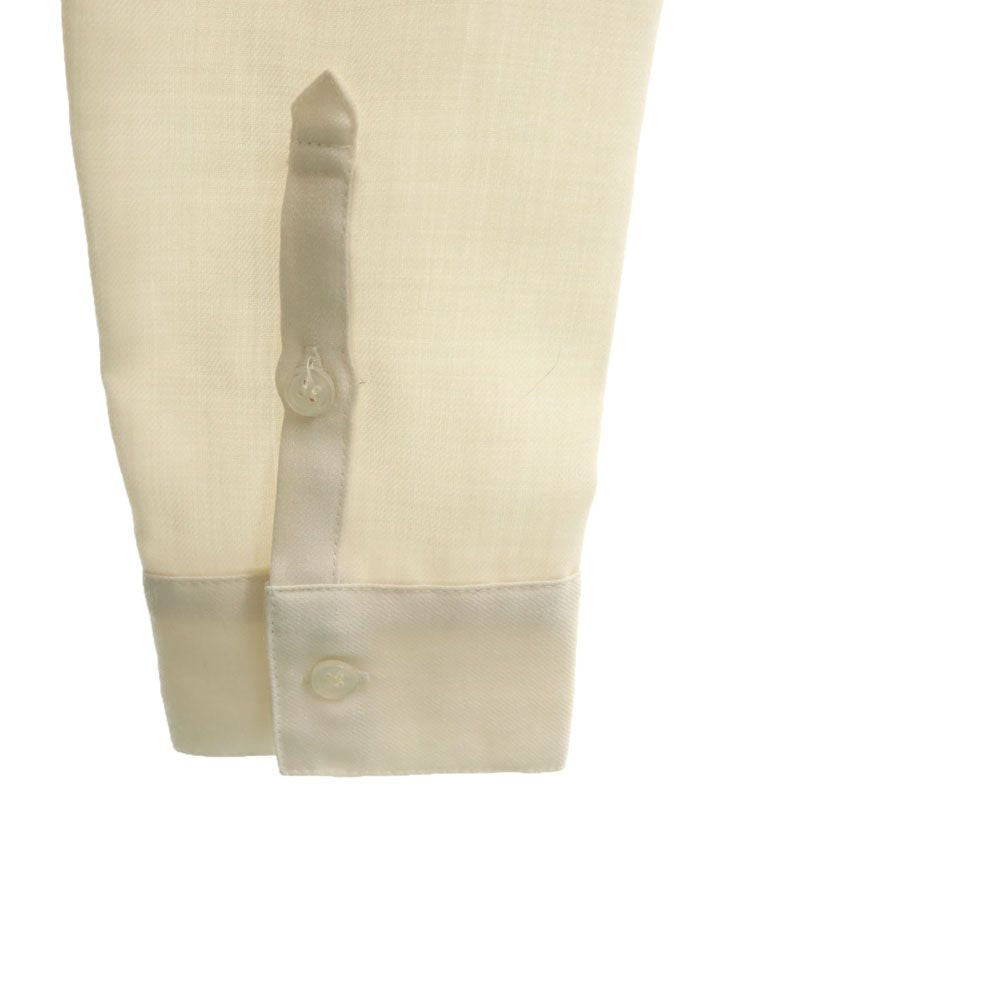 未使用 Mila Owen ミラオーウェン 未使用 長袖 ミニワンピース 1 アイボリー×グレー タグ付き レディース