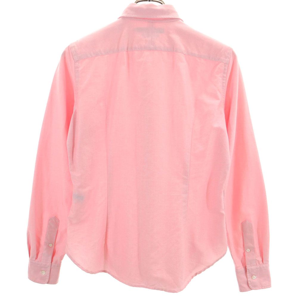 ラルフローレン 長袖 スーパースリムフィット ボタンダウンシャツ 8 ピンク RALPH LAUREN SUPER SLIM FIT キッズ