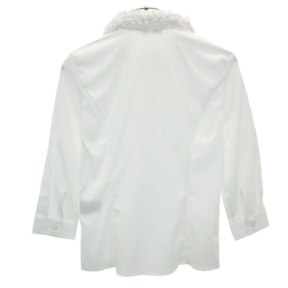 未使用 ナラカミーチェ 7分袖 シャツ  ホワイト NARACAMICIE レディース