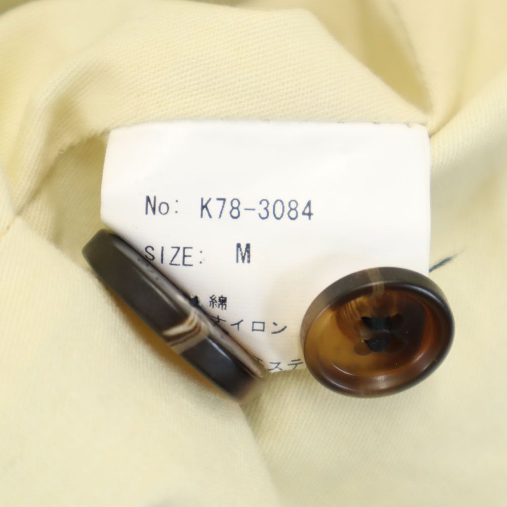 TEMPTATION テンプテーション グレンチェック柄 テーラードジャケット M ベージュ 他 ブレザー メンズ