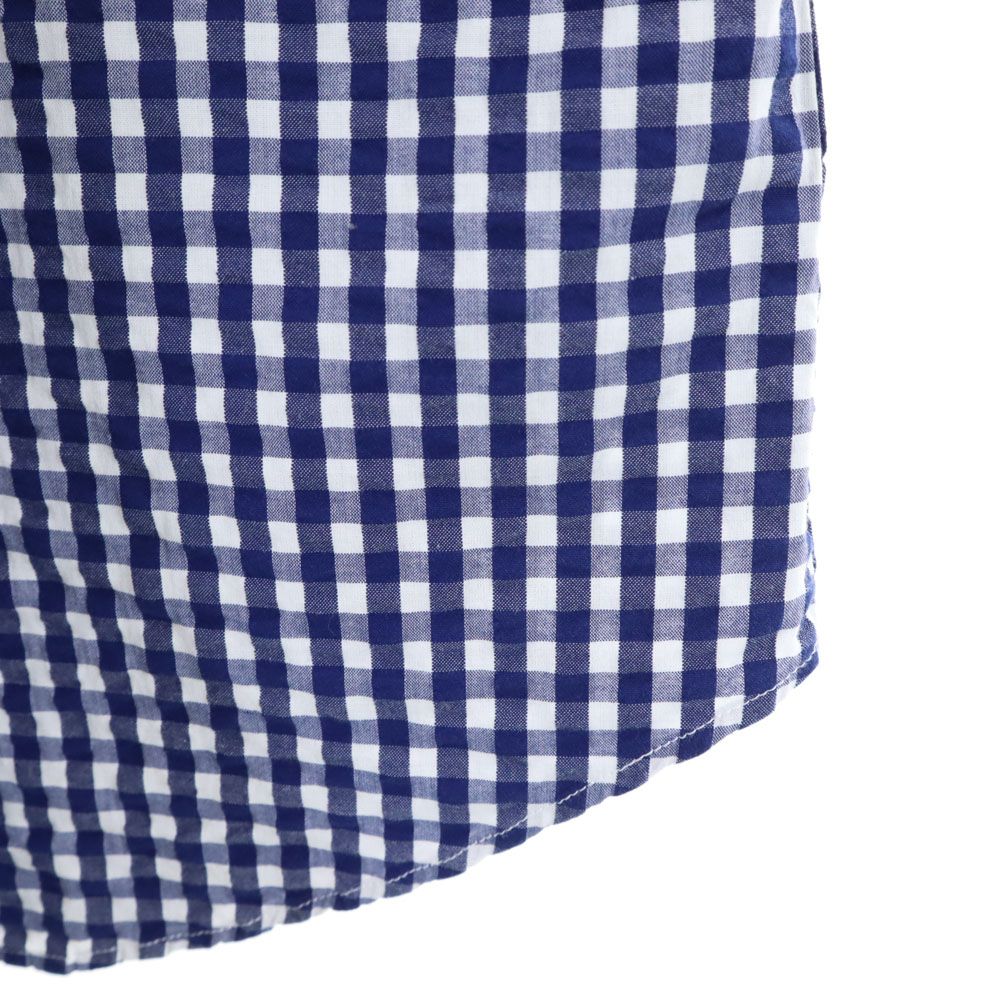 エルエルビーン アウトドア チェック 長袖 シャツ XL ブルー系 L.L.Bean レディース