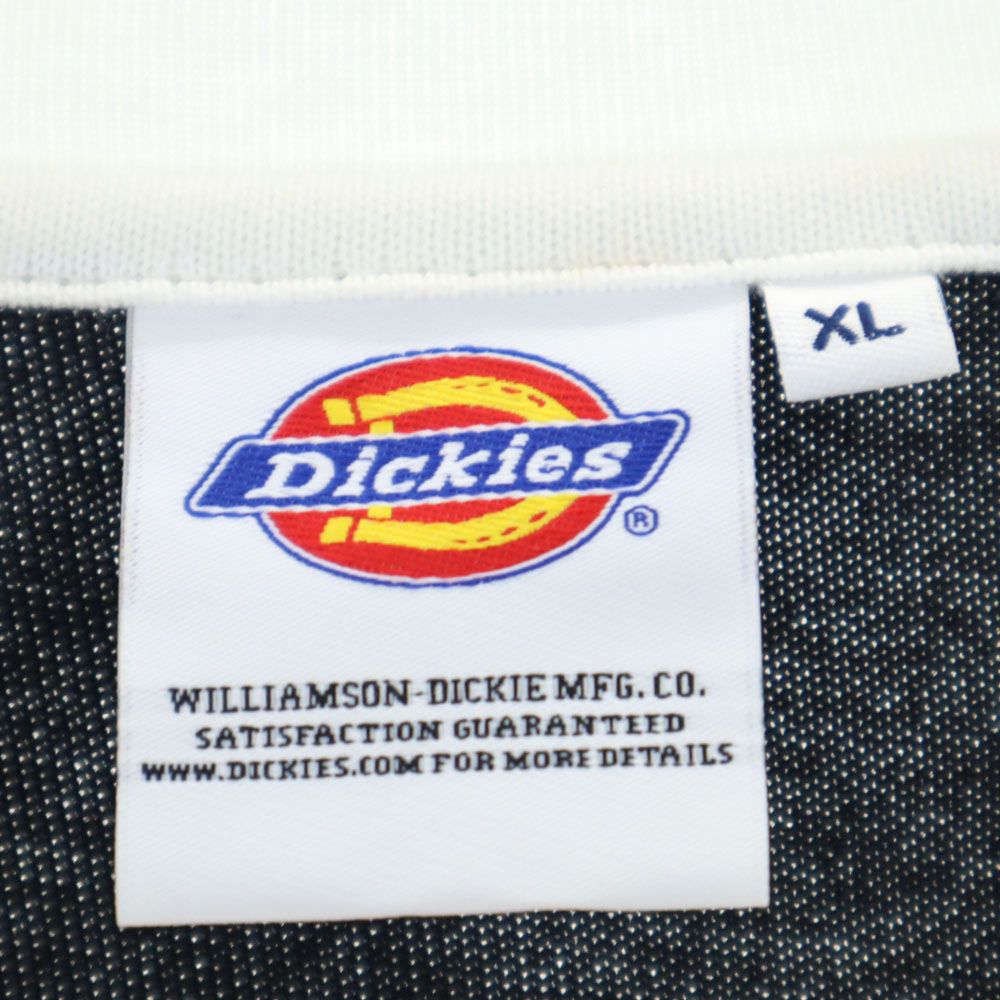 ディッキーズ 7分袖 Tシャツ XL ブラック系 Dickies メンズ