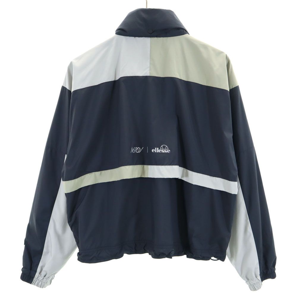 ナージー エレッセ コラボ トレーニング ウインドブレーカー F チャコールグレー NERGY ellesse レディース