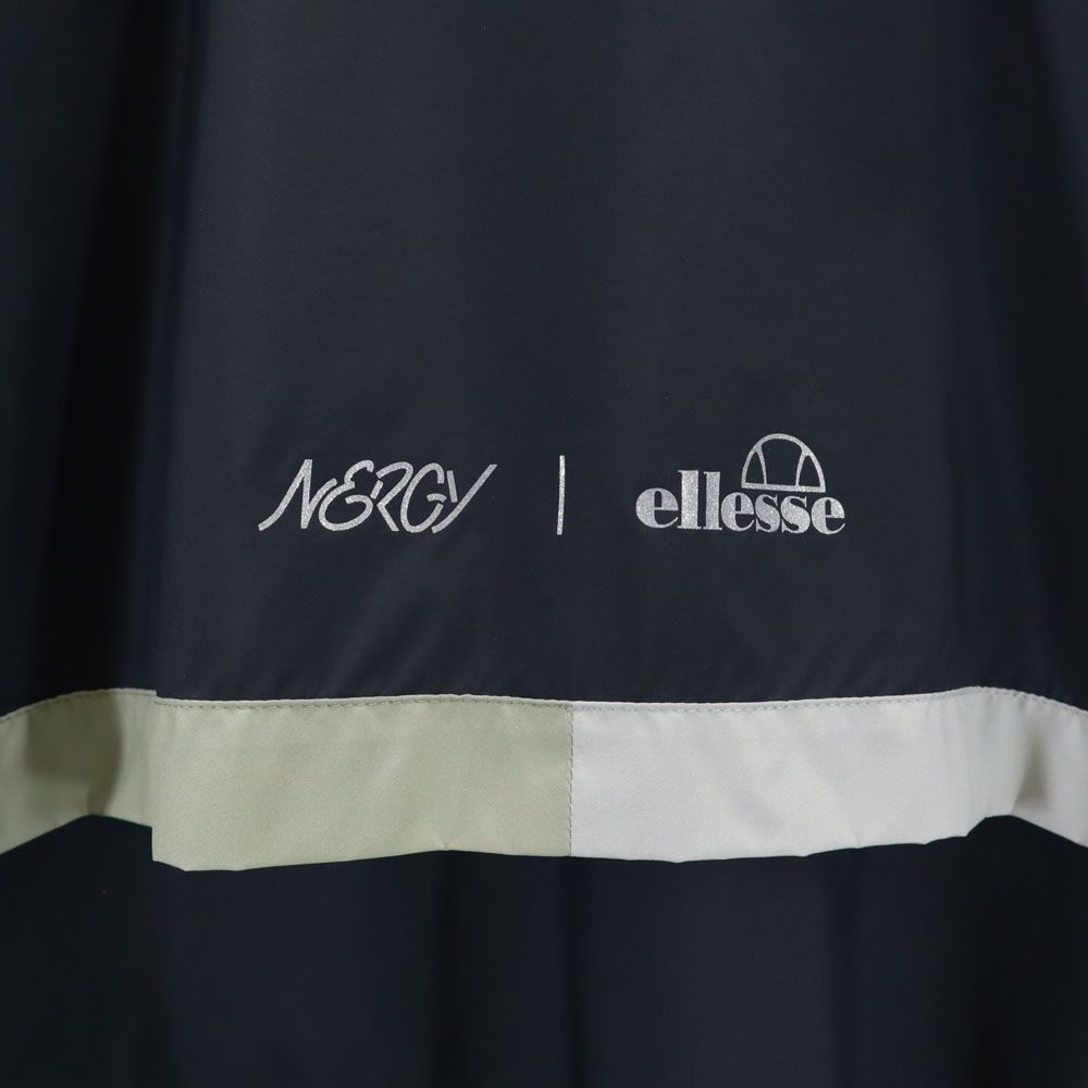 ナージー エレッセ コラボ トレーニング ウインドブレーカー F チャコールグレー NERGY ellesse レディース