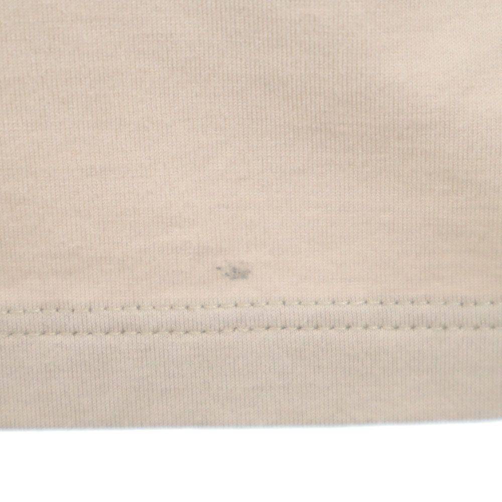 ポールカ 半袖 切替 Tシャツ M ホワイト PAULE KA フレンチ袖 レディース