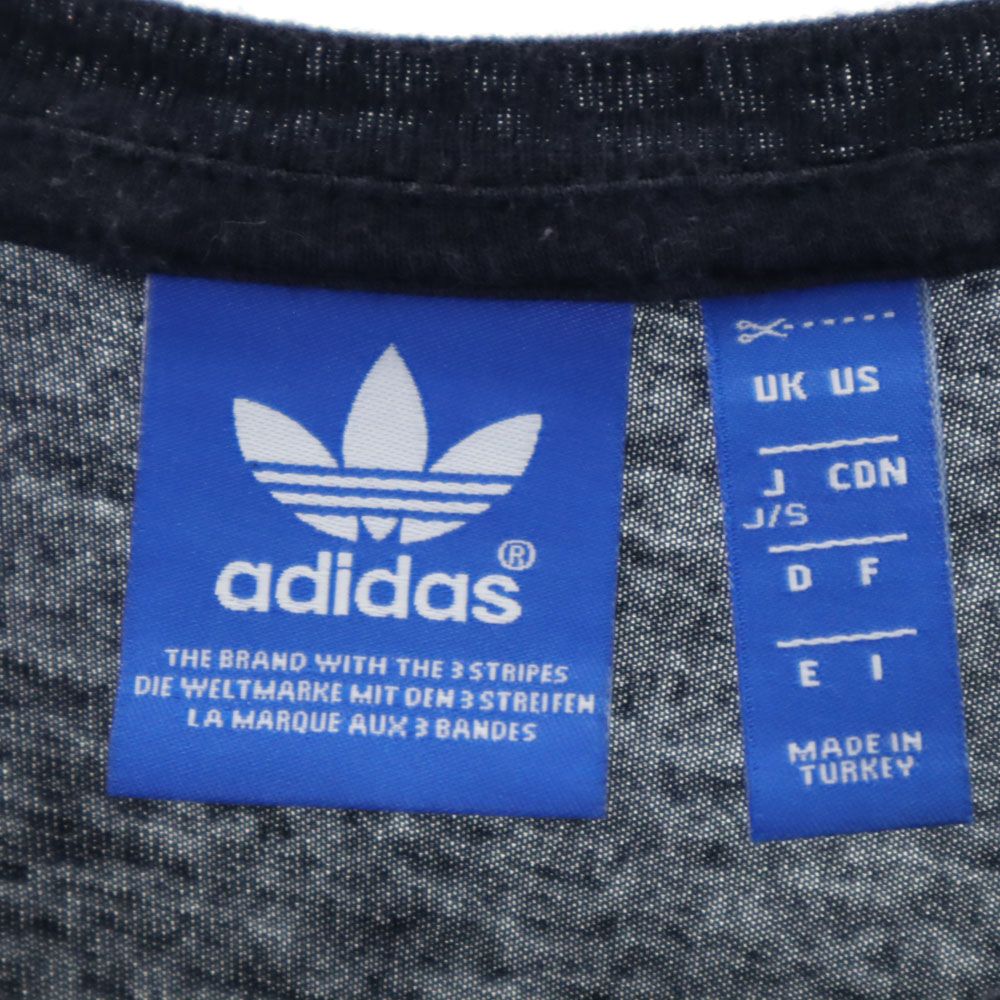 アディダス トレフォイルロゴ 半袖 Tシャツ S ネイビー adidas レディース