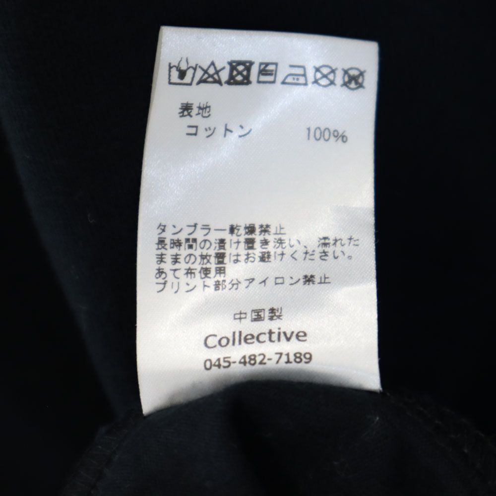 オーバーオール バックプリント 半袖 Tシャツ S ブラック OVER(ALL) メンズ