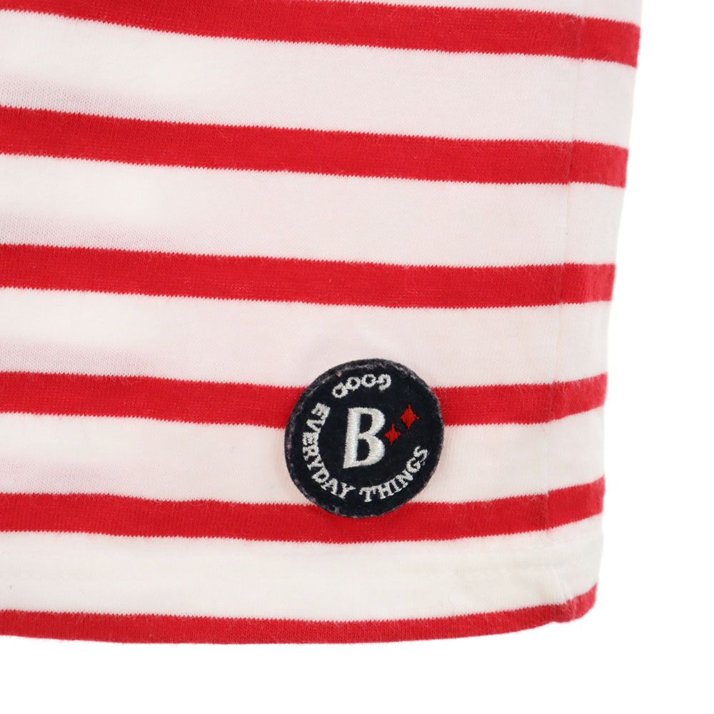 セントジェームス フランス製 ボーダー柄 半袖 Tシャツ 42 ホワイト 他 SAINT JAMES メンズ