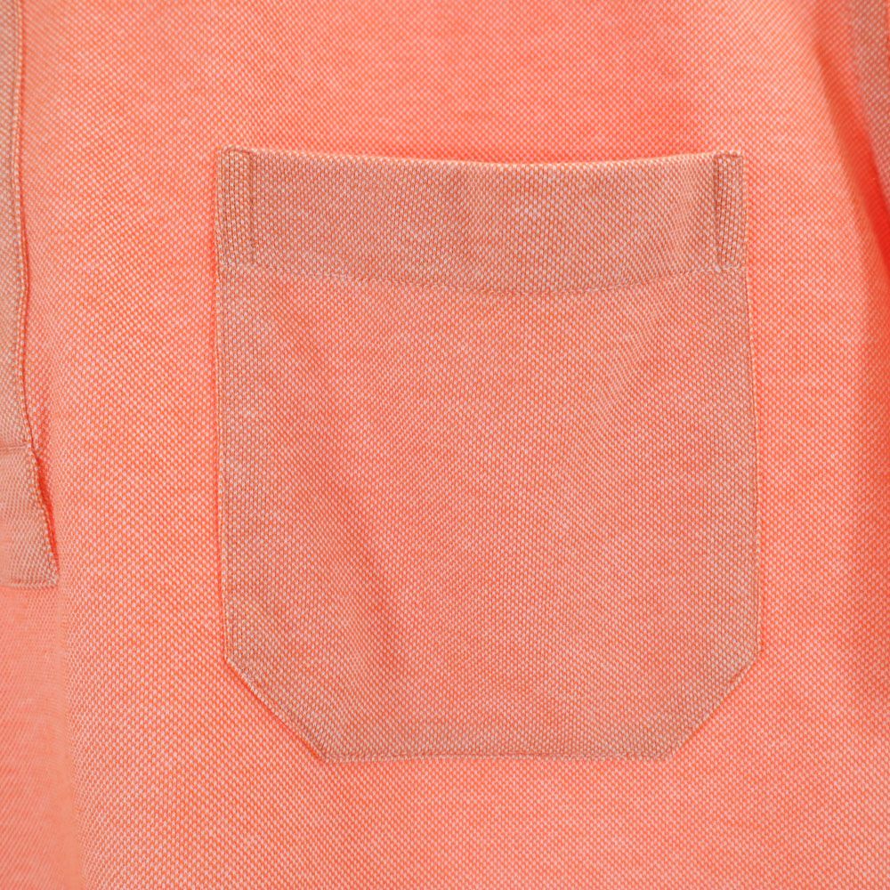 ピーエスポールスミス 半袖 ボタンダウン ポロシャツ M オレンジ系 PS Paul Smith 鹿の子 メンズ