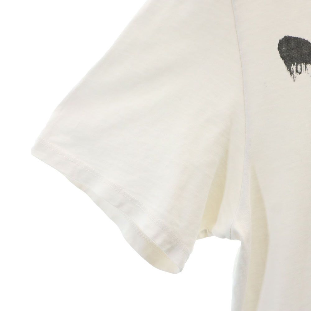 MSGM エムエスジーエム イタリア製 プリント 半袖 Tシャツ S ホワイト系 メンズ