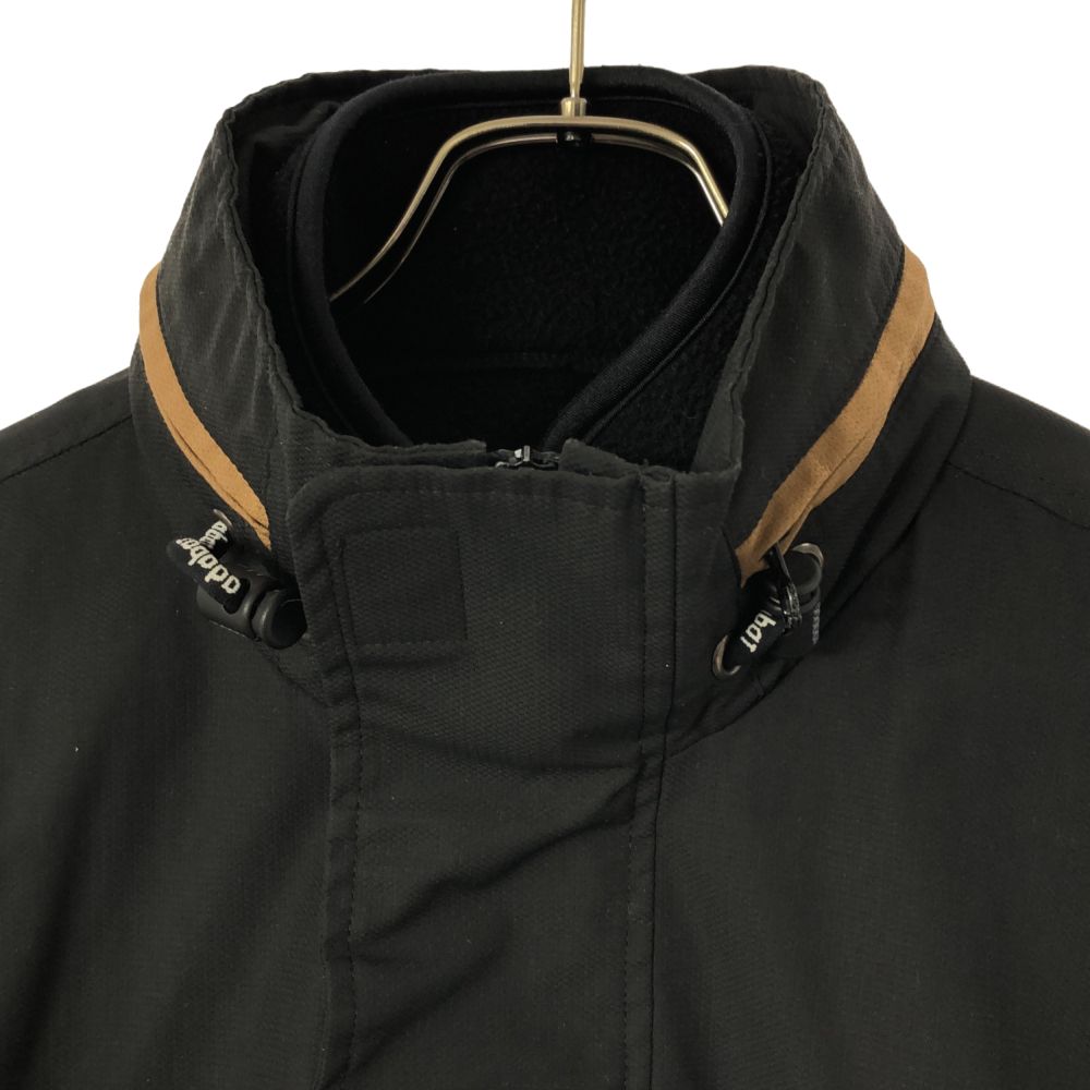 アダバット 日本製 ゴルフ 長袖 ベストライナー付き ジャケット V ブラック adabat メンズ