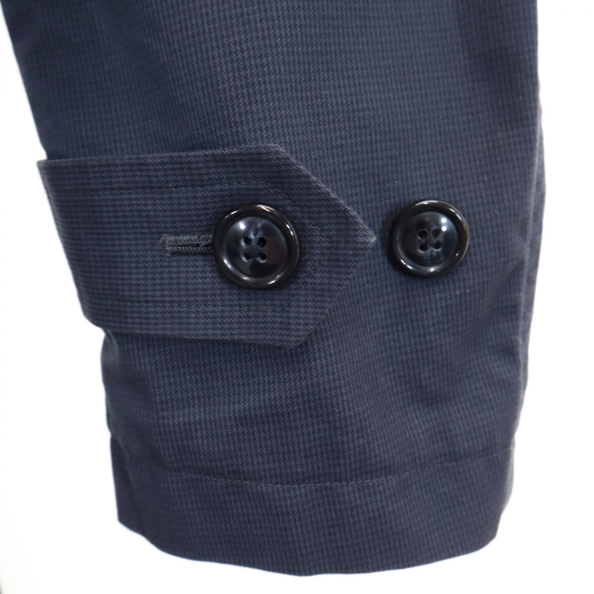 Trafalgar Shield トラファルガーシールド 長袖 ステンカラーコート 40 ネイビー メンズ