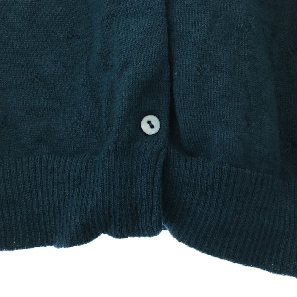 TOCCA トッカ 7分袖 ニット カーディガン M グリーン レディース