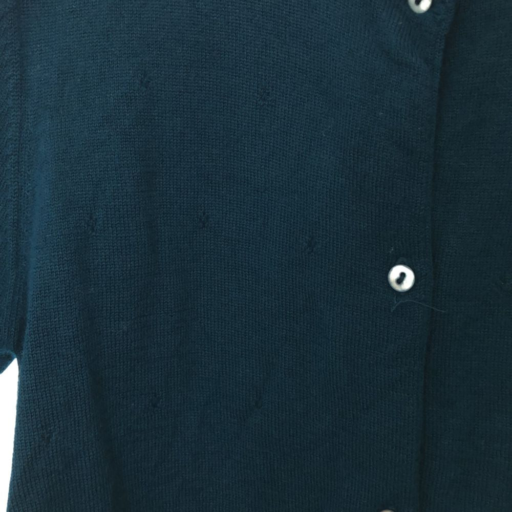 TOCCA トッカ 7分袖 ニット カーディガン M グリーン レディース