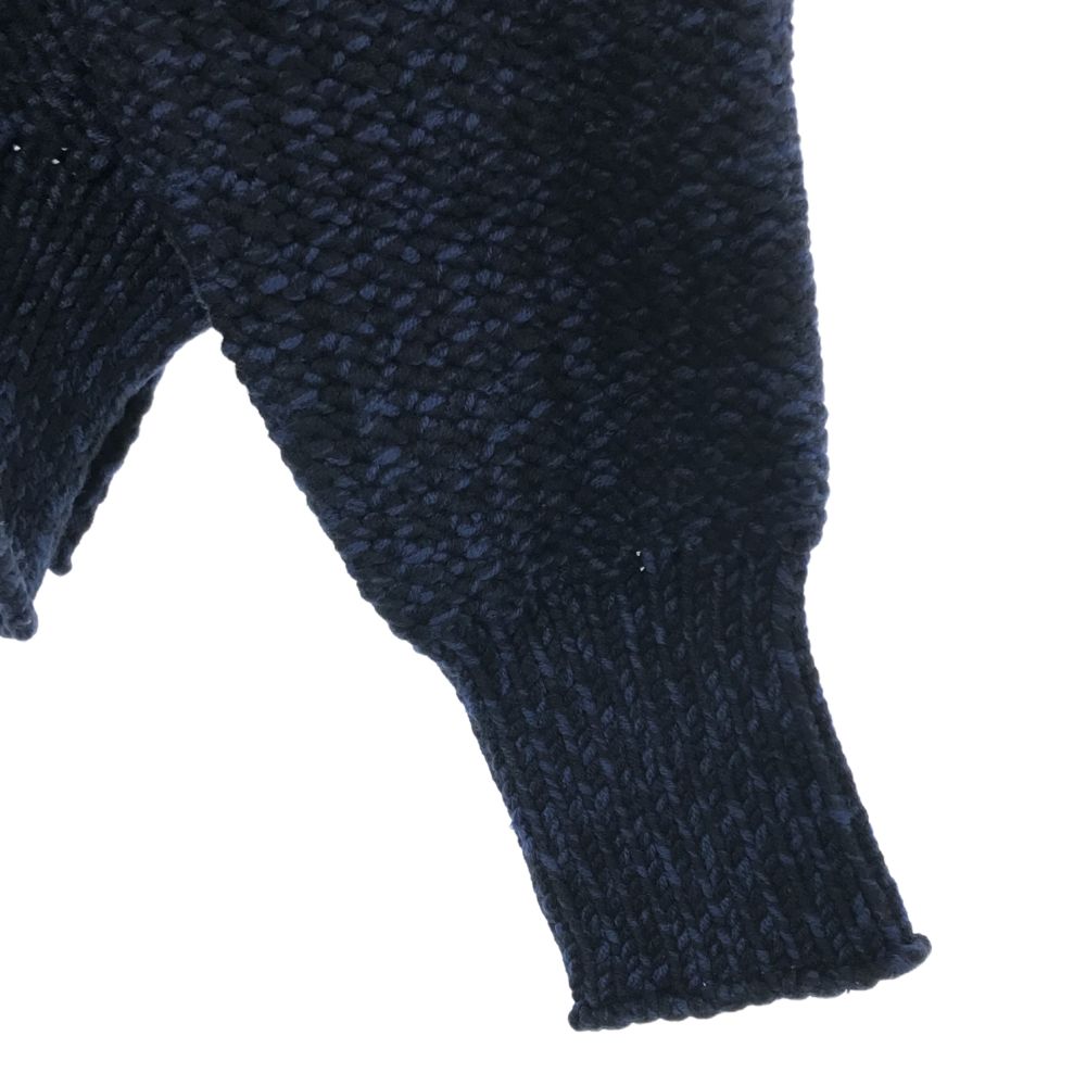 ハウスオブホランド ウール100％ 長袖 セーター S ネイビー HOUSE OF HOLLAND ニット レディース