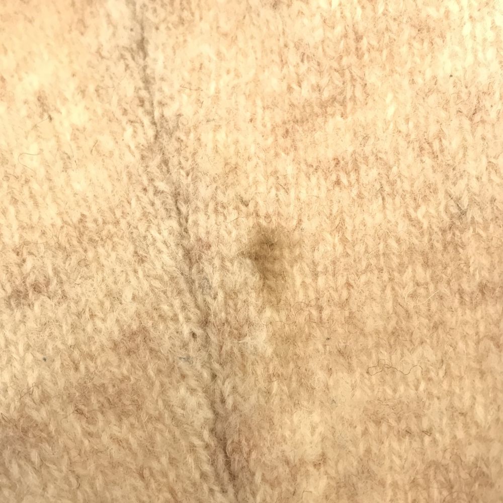 MACPHEE マカフィー Jamiesonsウール 日本製 長袖 ニット S ベージュ セーター レディース