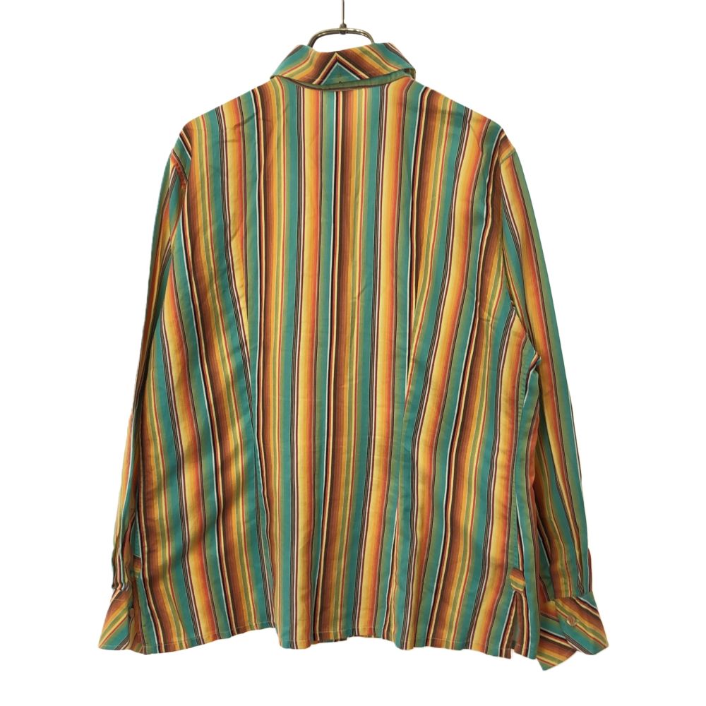 クレイグテイラー USA製 ストライプ 長袖 コットンシャツ L Craig Taylor メンズ