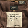 ジースターロウ 中綿 ミリタリージャケット L ブラウン系 G-STAR RAW メンズ