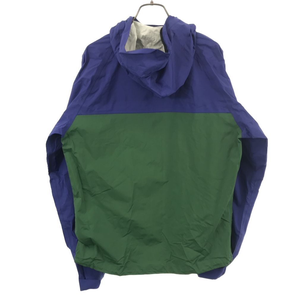 Columbia コロンビア アウトドア 長袖 ナイロンジャケット M グリーン×パープル系 メンズ