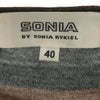 ソニアバイソニアリキエル ボーダー 長袖 ビジュー付き チュニック 40 SONIA by SONIA RYKIEL ワンピース レディース