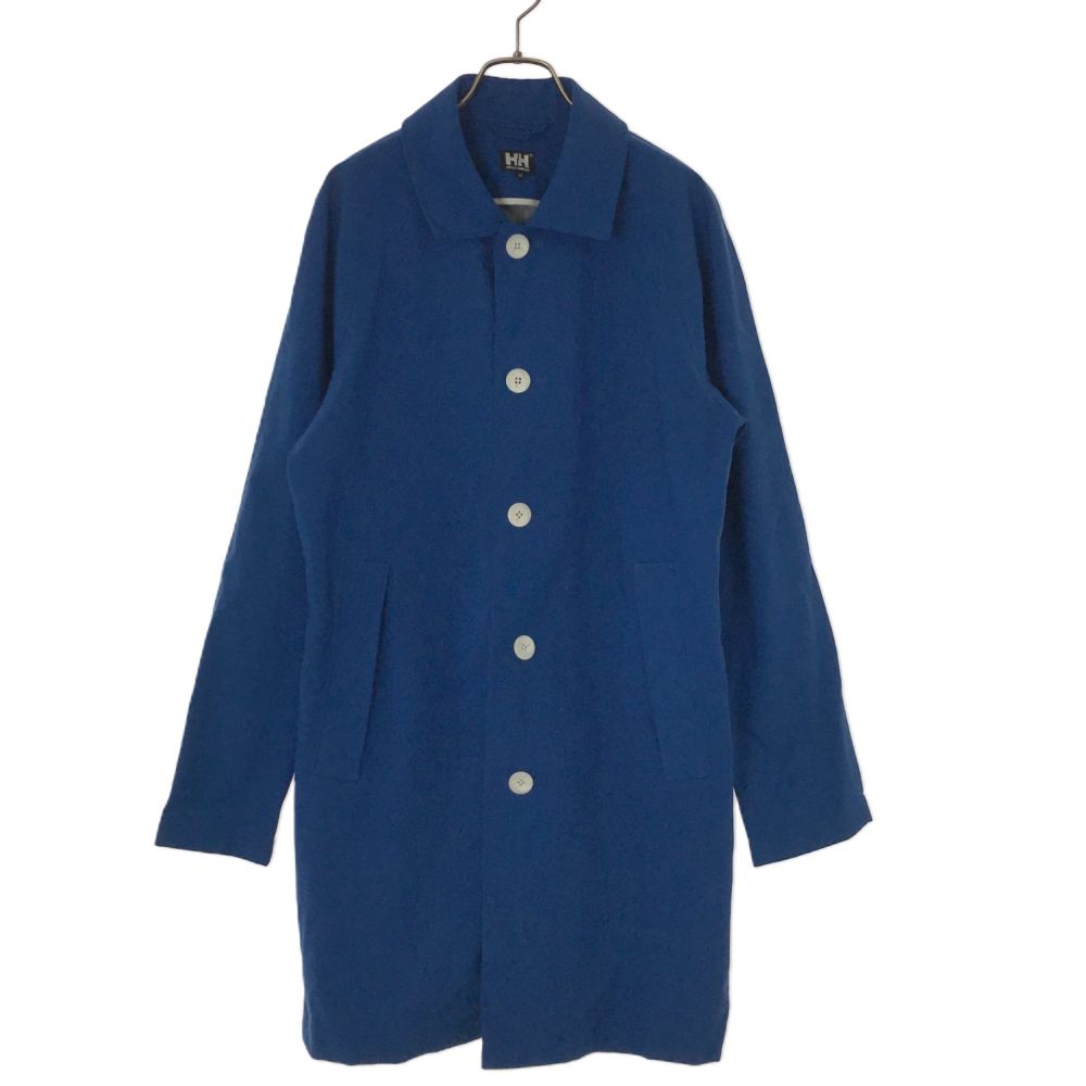 HELLY HANSEN ヘリーハンセン 長袖 ナイロン ステンカラーコート M ブルー メンズ