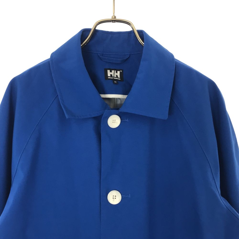 HELLY HANSEN ヘリーハンセン 長袖 ナイロン ステンカラーコート M ブルー メンズ