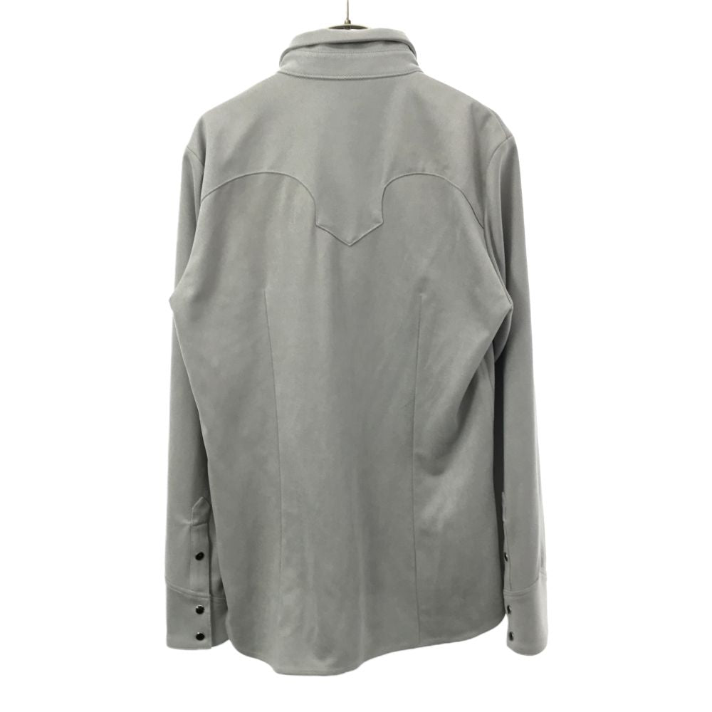 ノーアイディー 長袖 ウエスタンシャツ 2 グレー系 NO ID メンズ