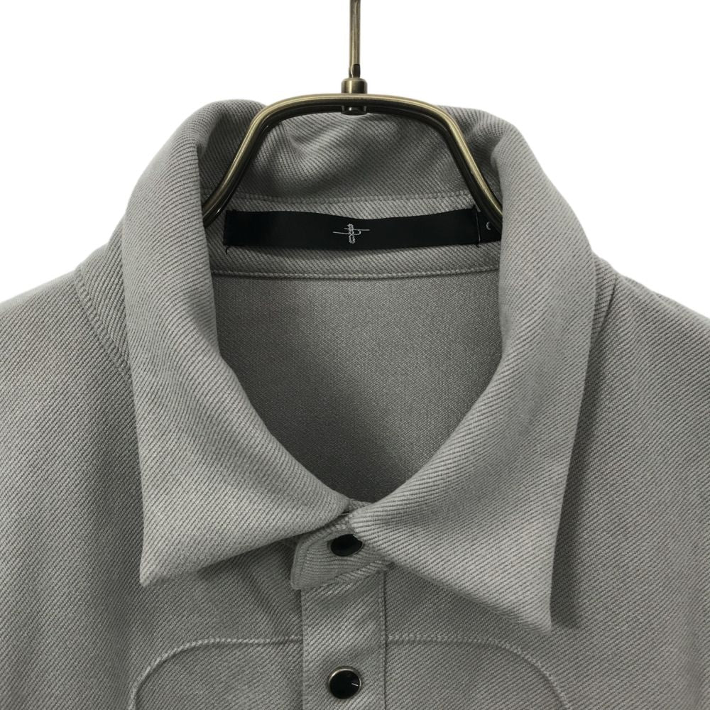 ノーアイディー 長袖 ウエスタンシャツ 2 グレー系 NO ID メンズ