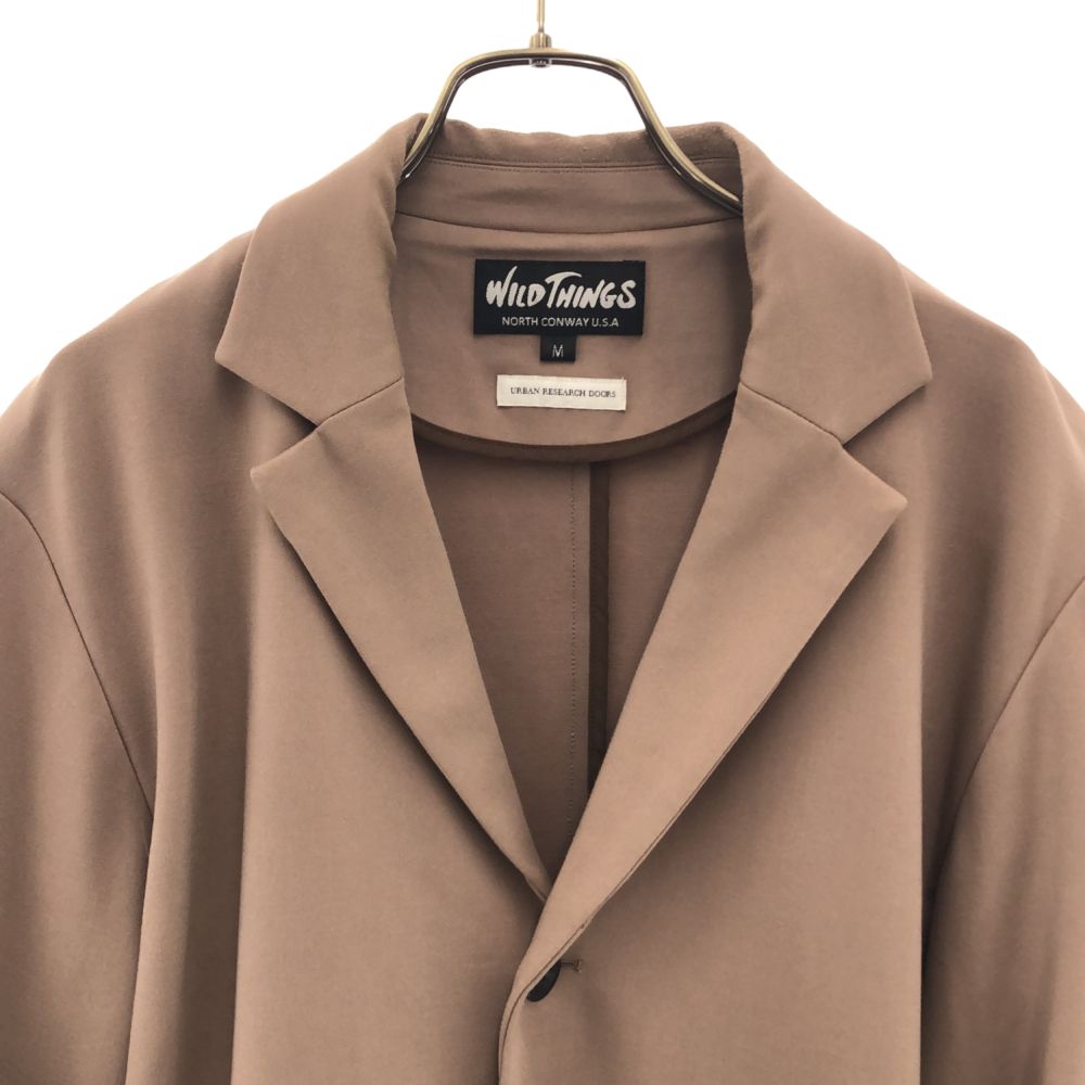WILDTHINGS ワイルドシングス アーバンリサーチドアーズ コラボ 長袖 テーラードジャケット M ベージュ系 URBAN RESEARCH メンズ