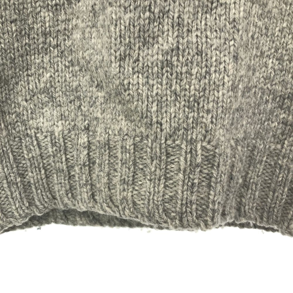 Laurence J Smith ローレンスジェイスミス 英国製 ウール ニット ベスト グレー レディース