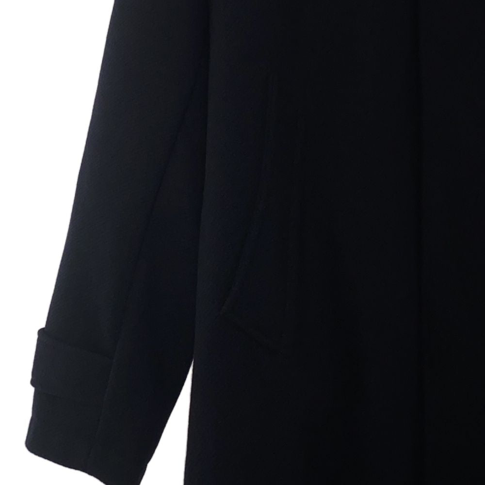 未使用 ナノユニバース 長袖 テックカルゼバルカラー コート XL ネイビー nano universe レディース