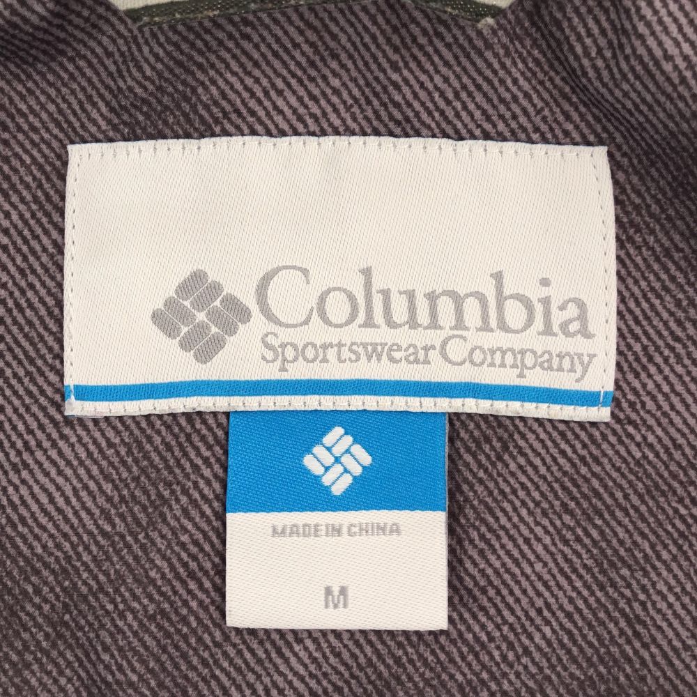 コロンビア 長袖 ジップパーカー M グレー系 Columbia アウトドア メンズ