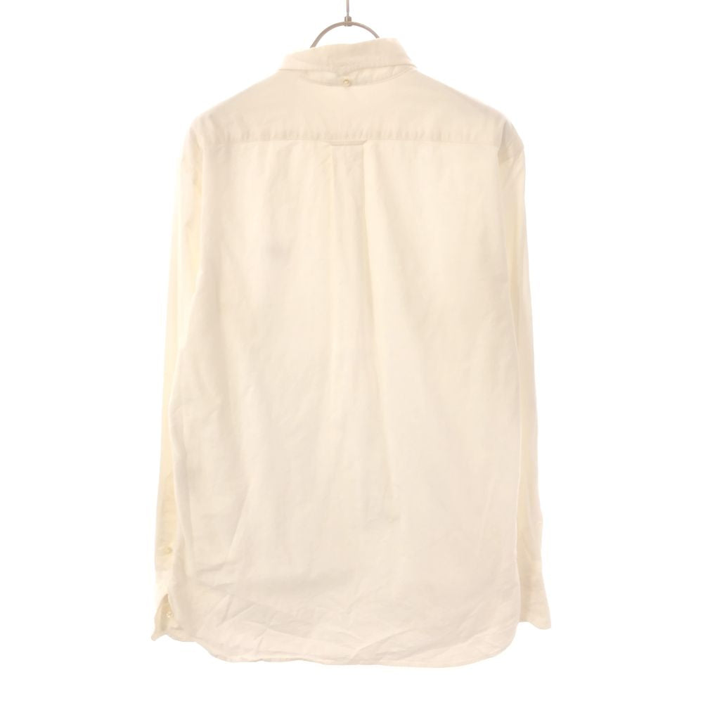 サイベーシックス 日本製 長袖 ボタンダウンシャツ 38 ホワイト SCYE BASICS メンズ