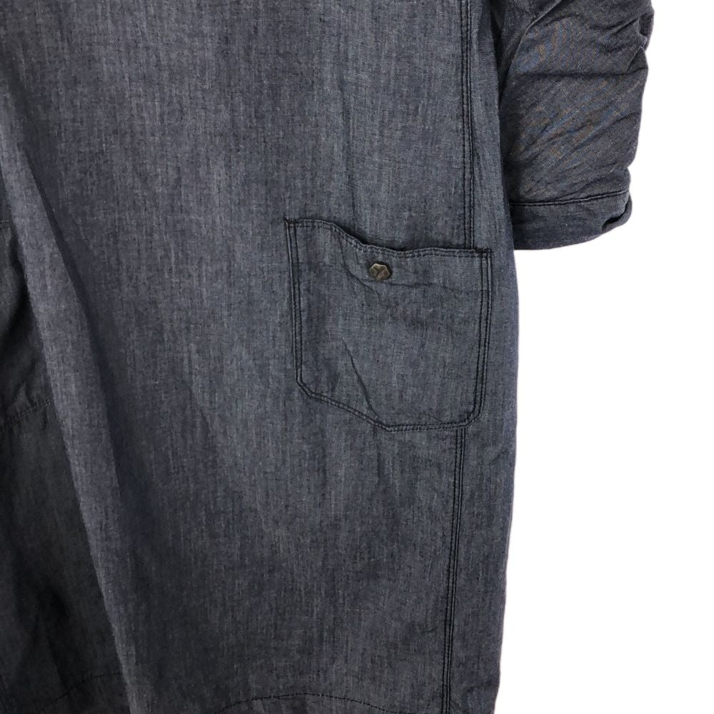 未使用 DIESEL ディーゼル 長袖 デザイン ワンピース S ネイビー系 レディース