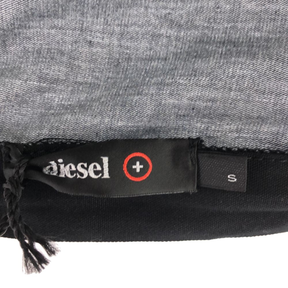 未使用 DIESEL ディーゼル 長袖 デザイン ワンピース S ネイビー系 レディース