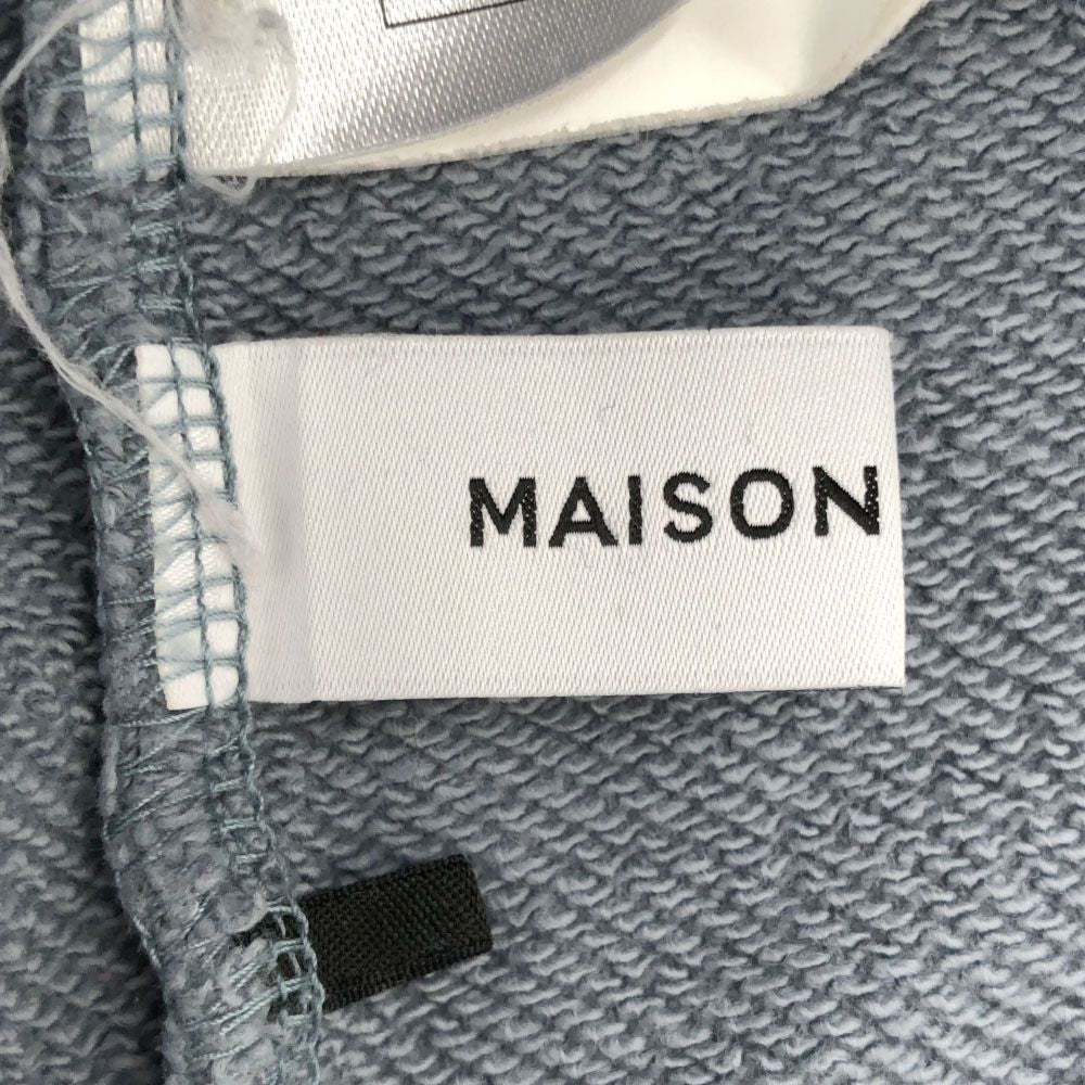 メゾンスペシャル 日本製 長袖 トレーナー FREE ブルー系 MAISON SPECIAL スウェット メンズ